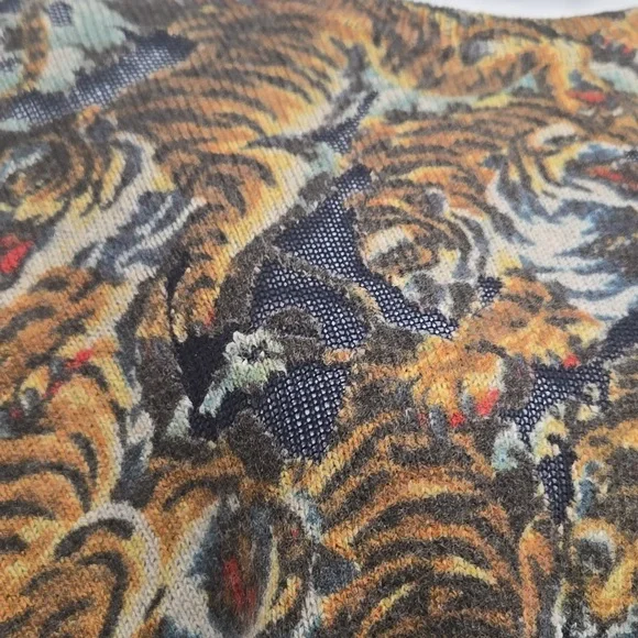 KENZO FLYING TIGER WOOL BLEND SWEATER SIZE LARGE.   #7358 - Picture 6 of 12